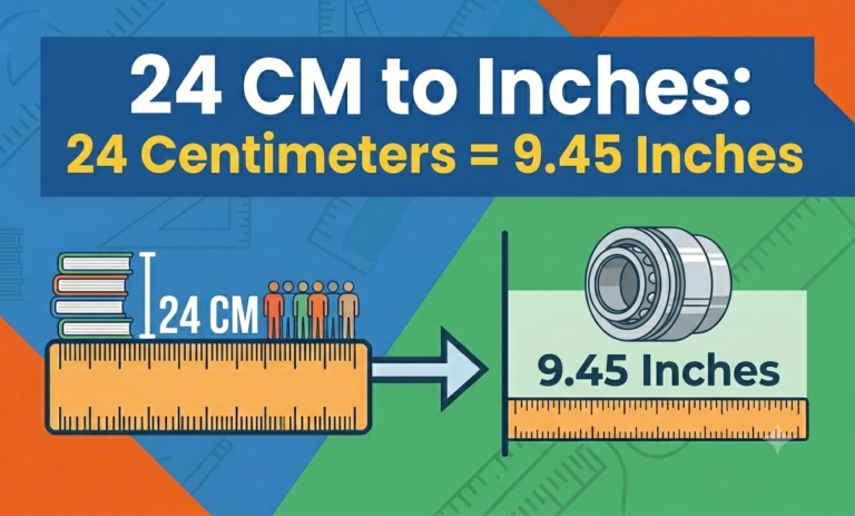 24cm in inches