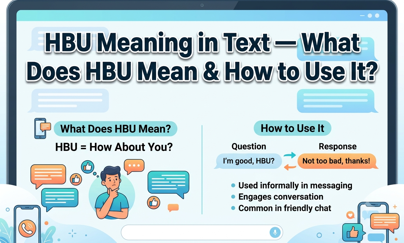 hbu meaning in text