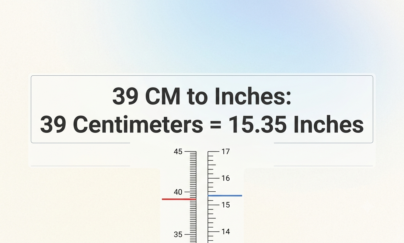 39cm in inches