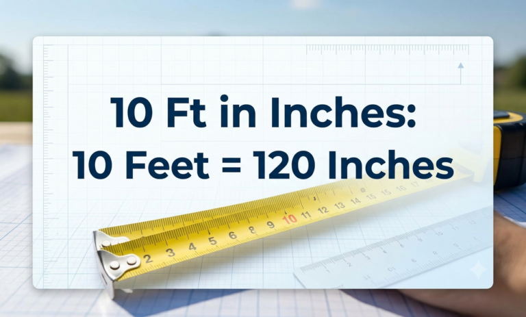 10 ft in inches