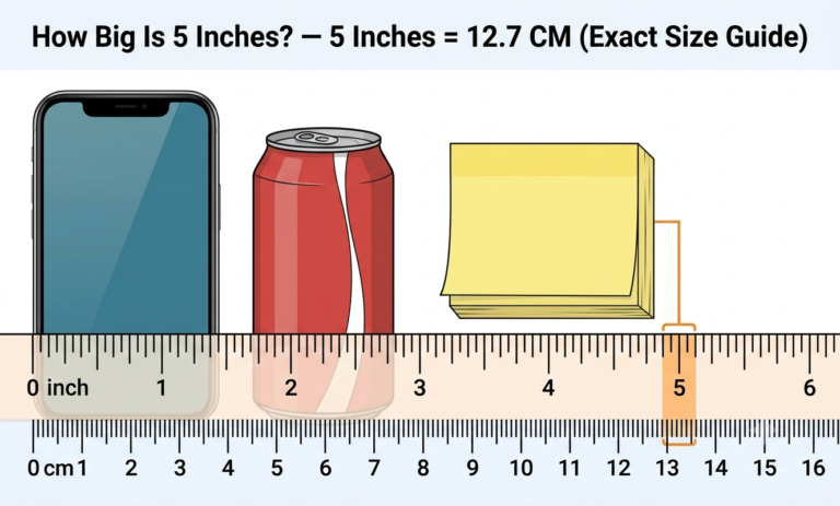 how big is 5 inches