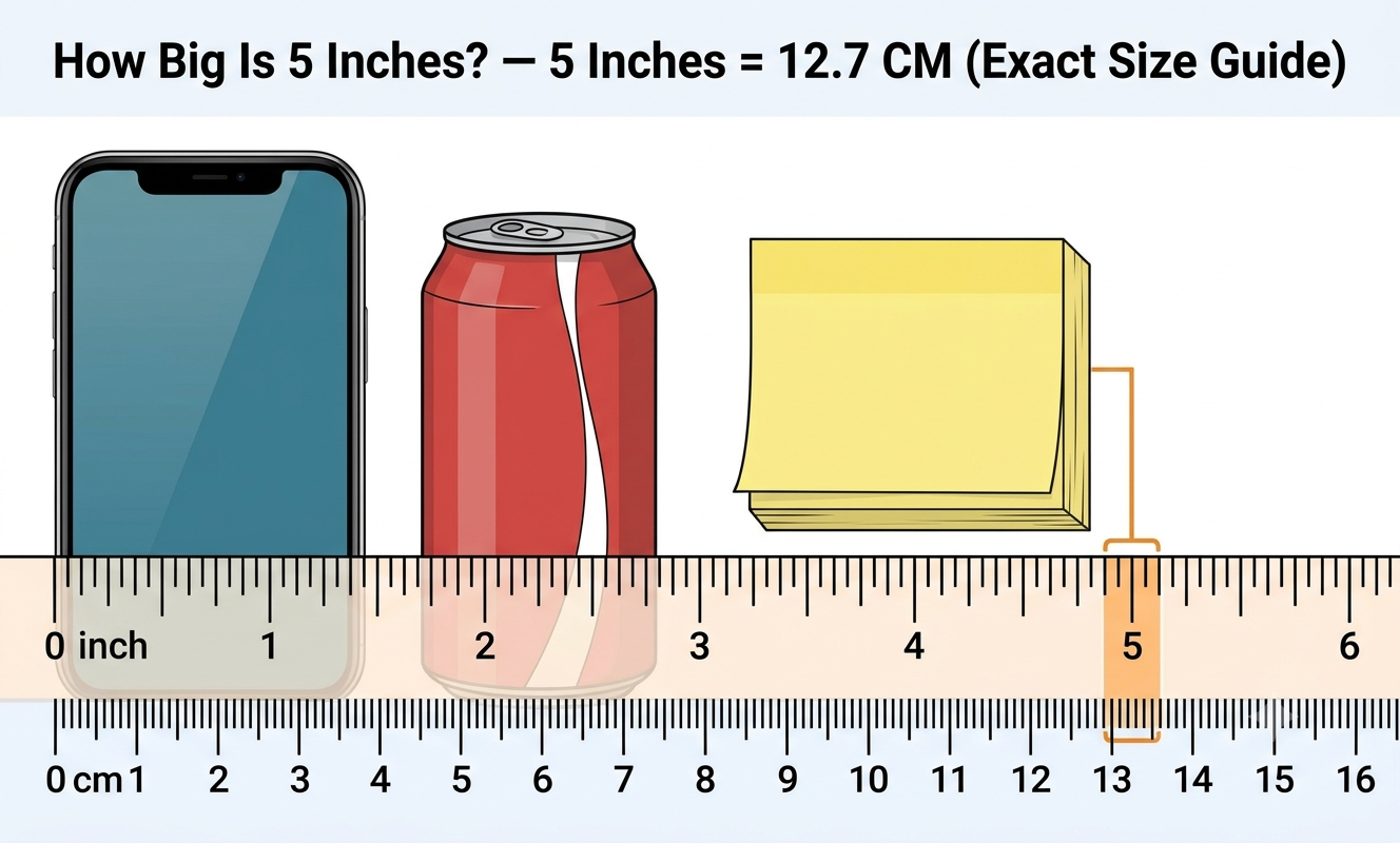 how big is 5 inches