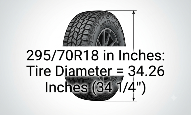 295/70r18 in inches