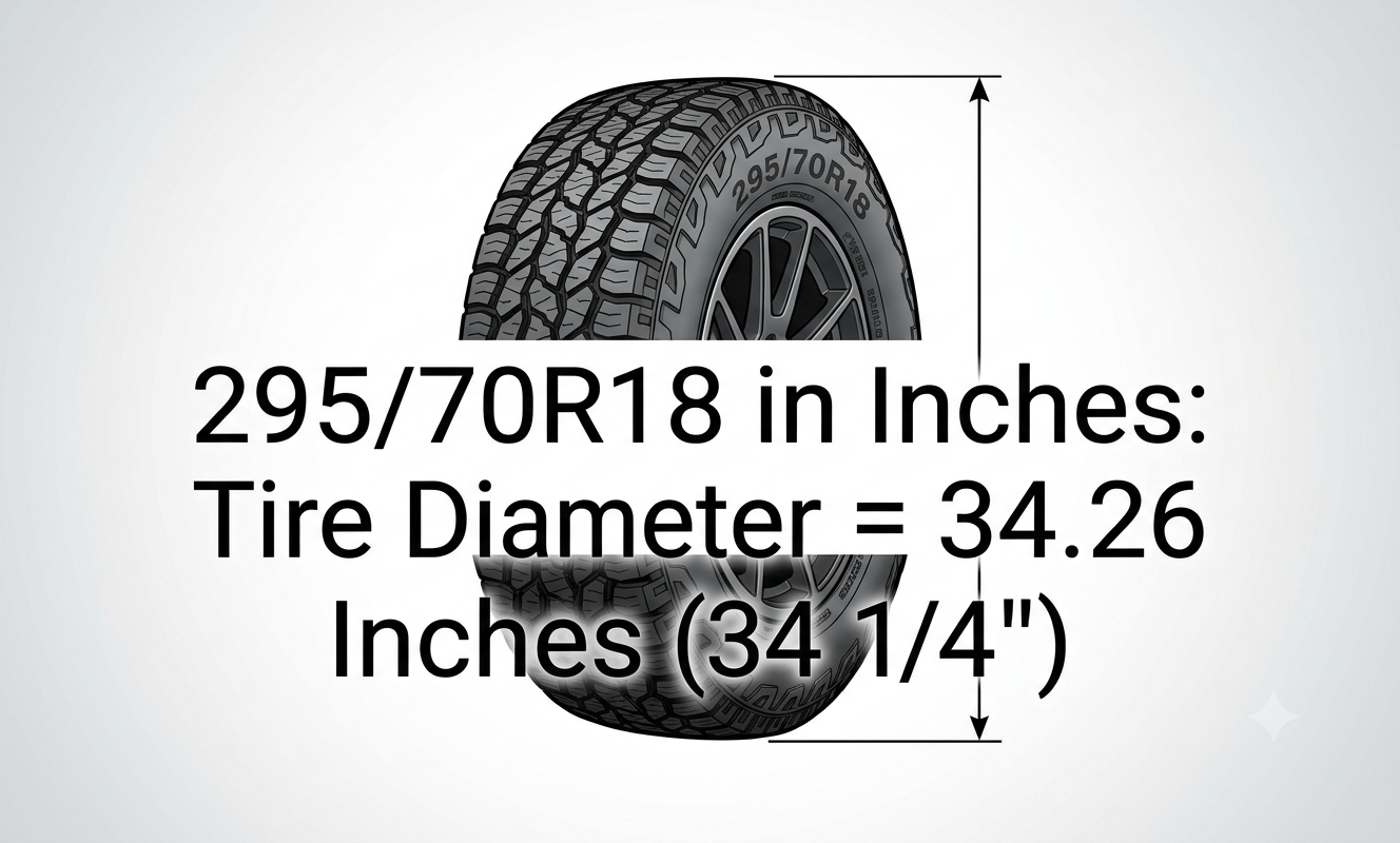 295/70r18 in inches