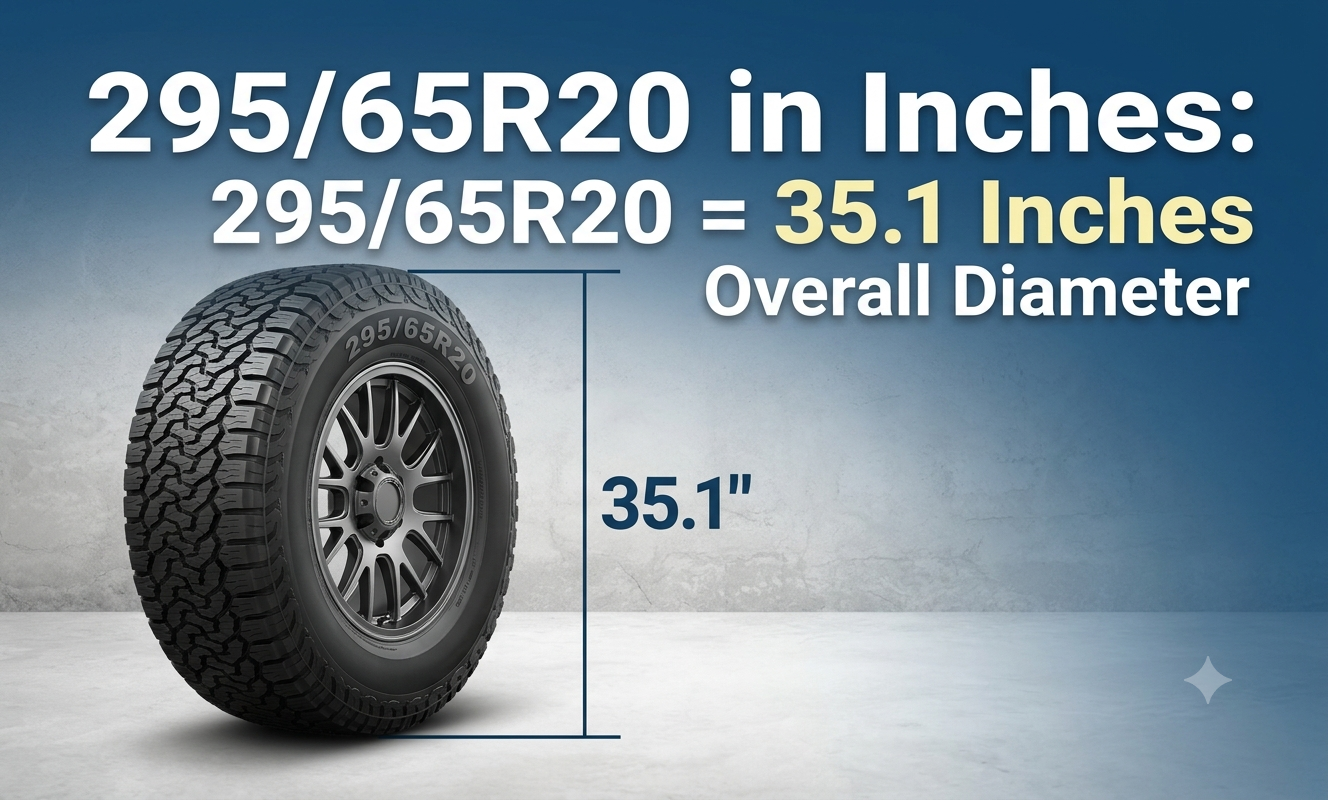 295/65r20 in inches