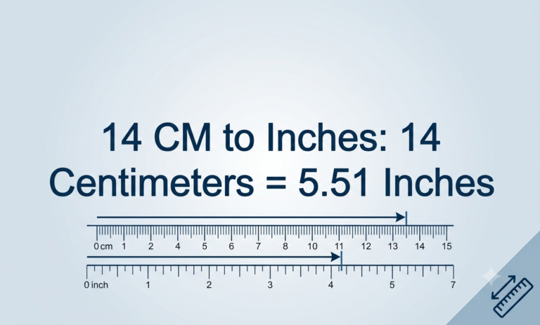 14cm to inches