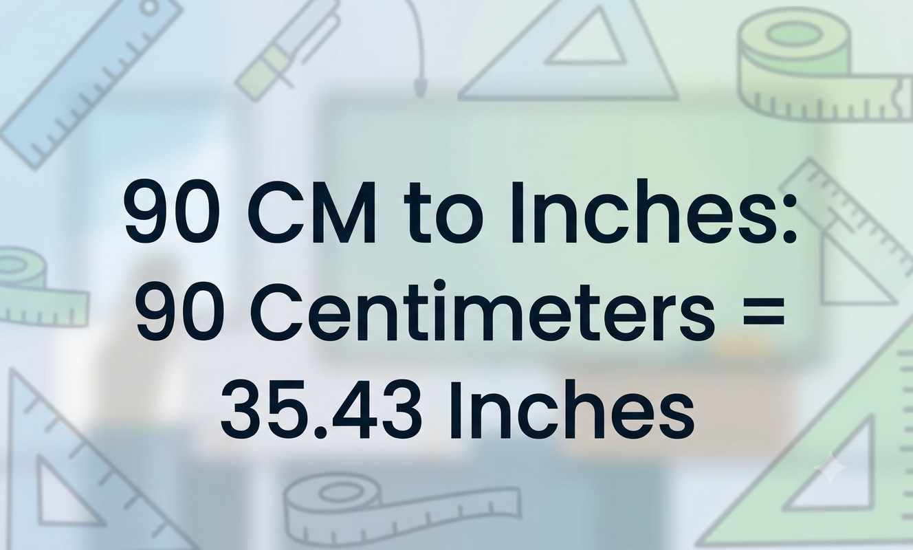 90 cm in inches