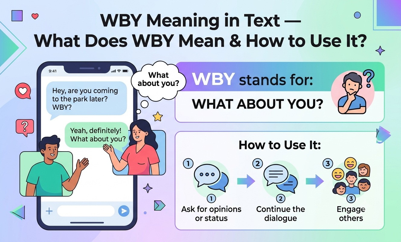 wby meaning in text