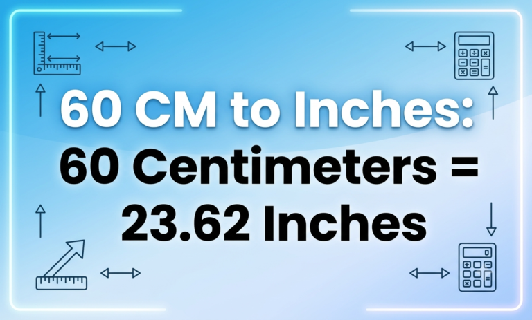 60cm in inches