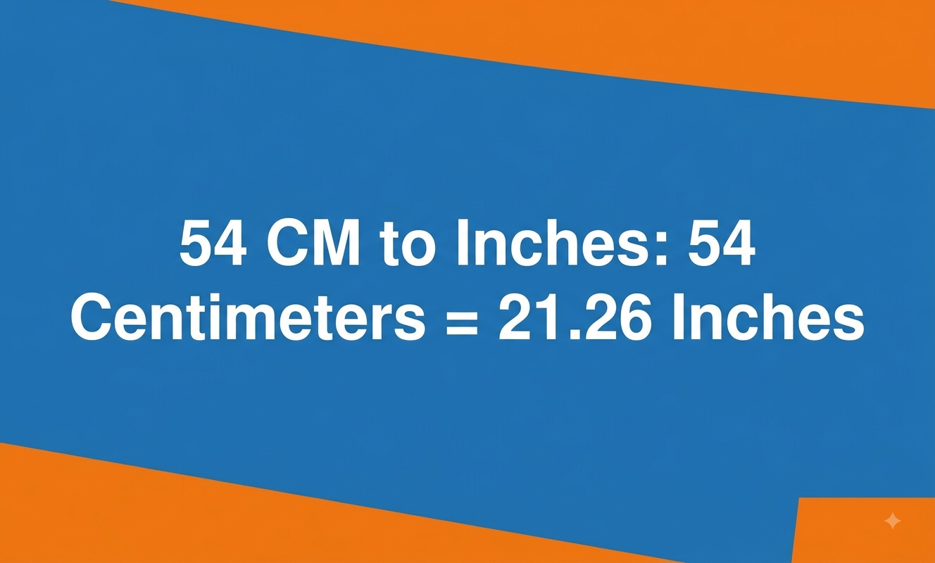 54cm in inches