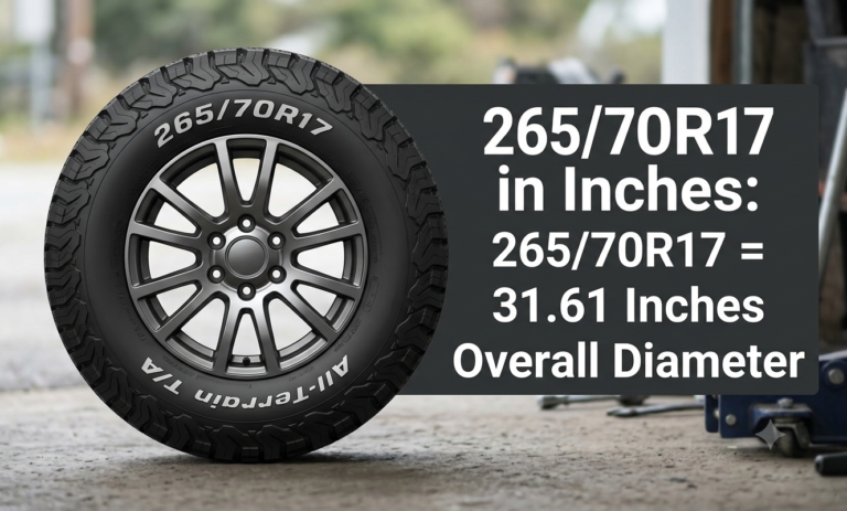 265/70r17 in inches
