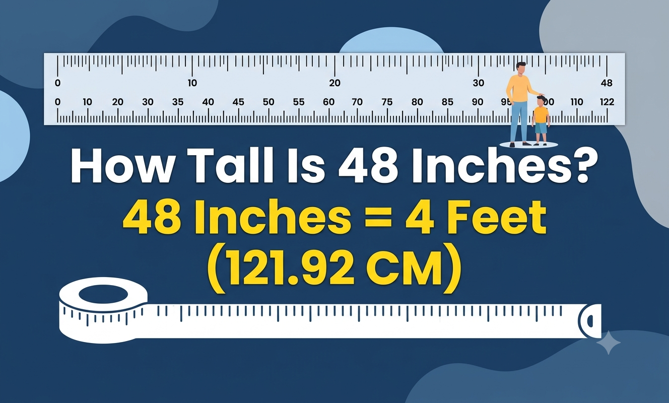 how tall is 48 inches