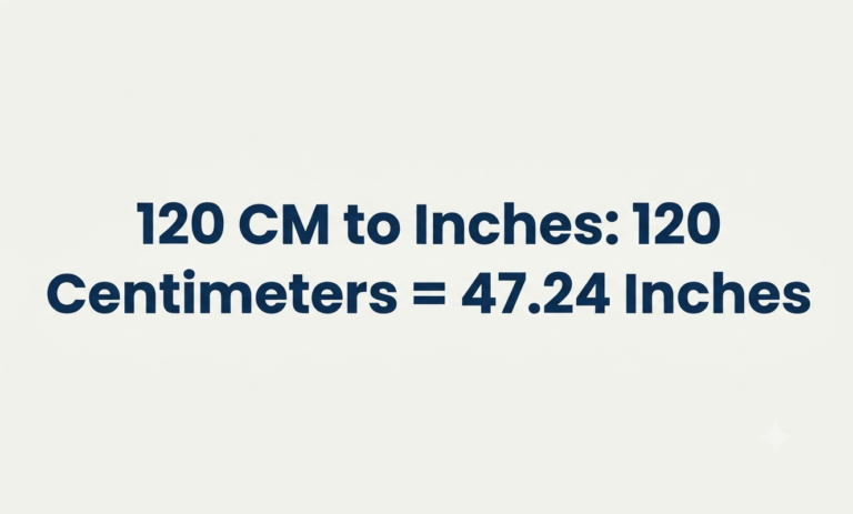 120cm in inches